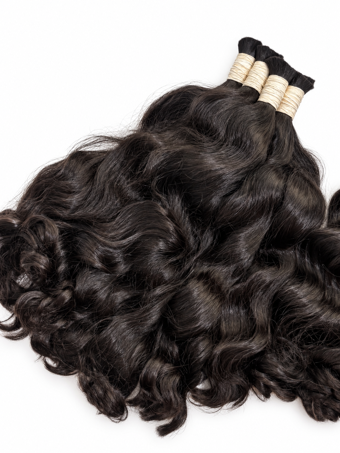 Natural Wave Bulk Boho Hair