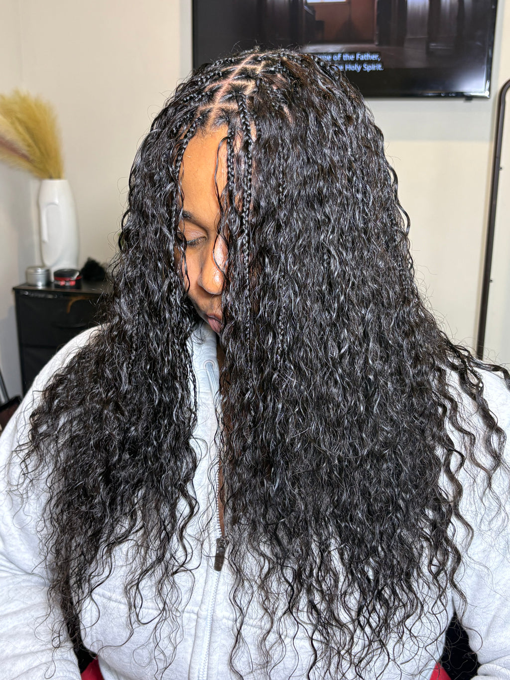 Burmese wave Bulk Boho hair