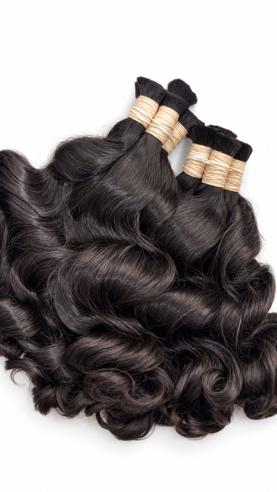 Zoey Wave (loose wave) boho bulk hair