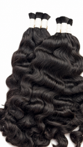 Burmese wave Bulk Boho hair