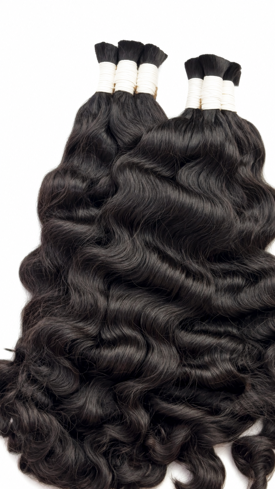 Burmese wave Bulk Boho hair